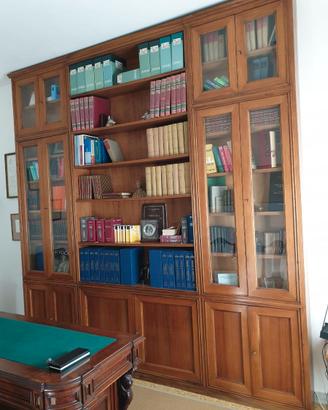 Armadio libreria in legno