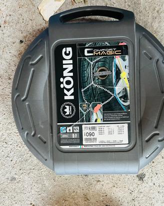 Catene da neve konig confort magic 090 9mm nuove