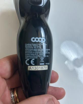 Rasoio elettrico ricaricabile coop