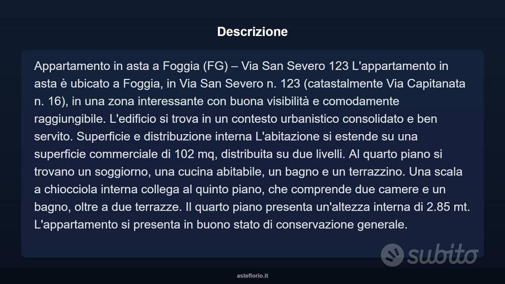 Appartamento – FG - Vista 4