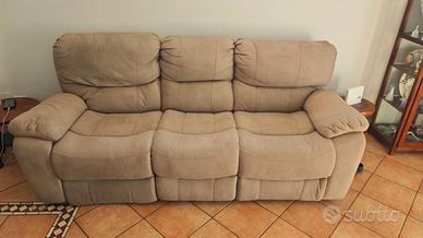 Divano Seychelles 3 posti con 2 recliner m