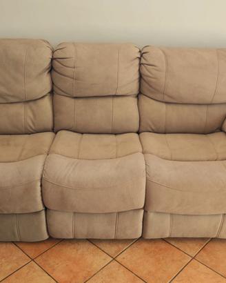 Divano Seychelles 3 posti con 2 recliner m