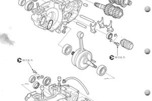 MANAUALE OFFICINA HONDA CR 250 DA 1992 A 1996
