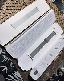 Cinturino Apple watch in maglia milanese