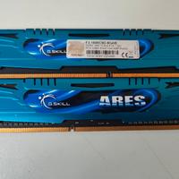 2X RAM G.SKILL ARES 4GB