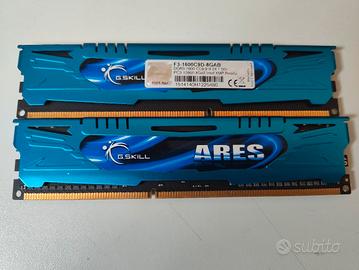 2X RAM G.SKILL ARES 4GB