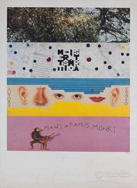 Serigrafia KAUFMANN ARIENTI BOETTI DELLAVEDOVA