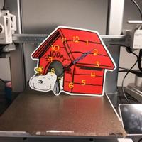 Orologio Snoopy Design Decorazione Parete