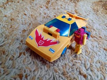 Transformers Lamborghini Flame Motorvator G1 Robot