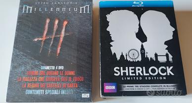 Cofanetti Sherlock Limited Blu-ray+Millennium DVD