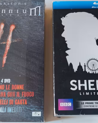 Cofanetti Sherlock Limited Blu-ray+Millennium DVD