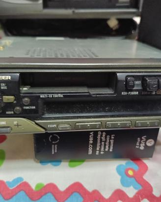 autoradio + caricatore pioneer anni 90