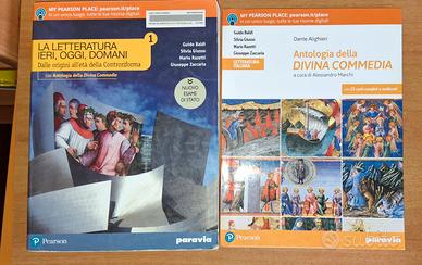 libro di testo di italiano per le superiori 