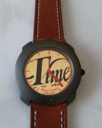 Orologio Benetton Bulova Time Of The World Vin