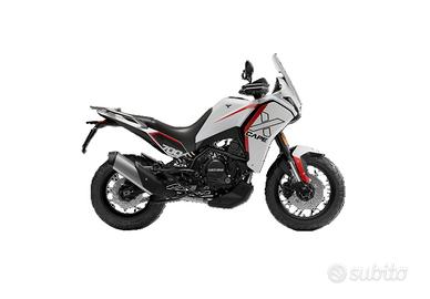 Moto Morini X-Cape 700 RAGGI bianca