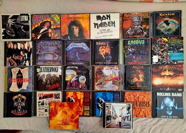 Cd Metal Rock Originali prezzo 4 euro a salire
