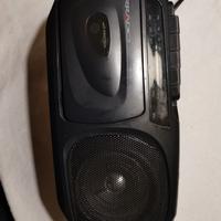 Radio cassette portatile