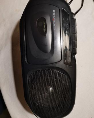 Radio cassette portatile