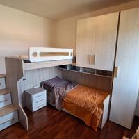 Cameretta 3 letti (1 estraibile) + materassi