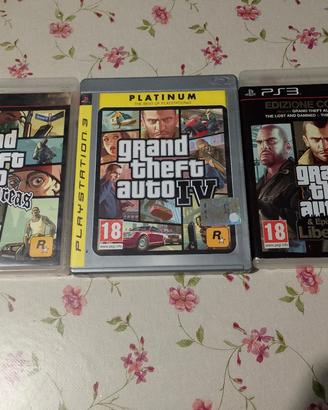 3 VIDEOGIOCHI PLAYSTATION 3 