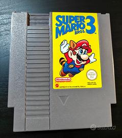 SUPER MARIO BROS 3 NINTENDO NES CARTUCCIA