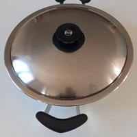 Pentola tegame AMC con coperchio