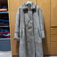 cappotto da donna in agnello shearling