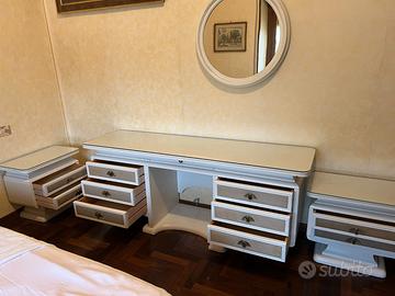 Comò + 2 comodini + abat-jour – camera da letto st