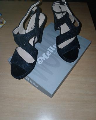 Melluso scarpe indossate una volta.
