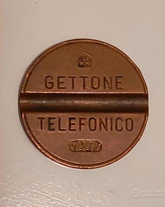 GETTONE TELEFONICO 7607 E 7805.