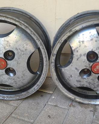 2 cerchi Fiat Ritmo 130 Abarth 14 x 5,5