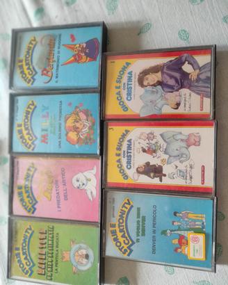 musicassette storie e cartoni tv
