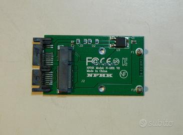 Adattatore mSATA SSD 1,8” a Micro SATA 16 pin