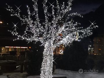 1000 Luci Led 50 Metri Albero di Natale. Nuove