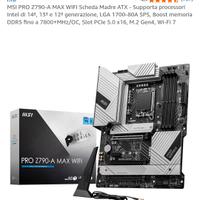 MSI PRO Z790-A MAX WIFI Scheda Madre ATX