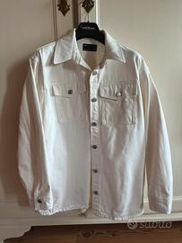 Giacca jeans bianca