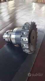 portautensili hsk 63 con fresa