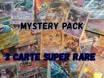 Pokemon Mystery Pack - 2 Carte Super Rare