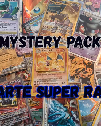 Pokemon Mystery Pack - 2 Carte Super Rare