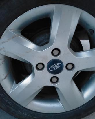 Cerchi e gomme Ford fiesta