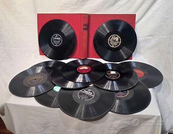 Cofanetto 12 Dischi 78 Giri - cantanti vari