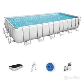 Piscina rettangolare 732x366x132 cm NUOVA 