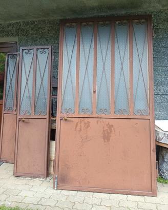 Doppia porta garage  e doppia porta laterale 