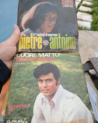 dischi  45 giri dal festival sanremo '67