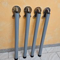 4 gambe tavolo con meccanismo di apri-chiudi