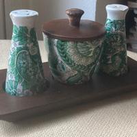 Set Sale Pepe Formaggio Vintage Ceramica F. Pozzi