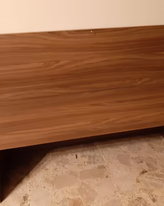 PANCA DA ARREDAMENTO IN LEGNO CON SCHIENALE