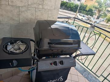 barbecue a gas