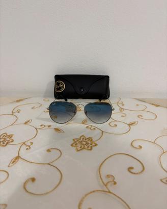 Rayban Aviator con Lenti Fumè Blu