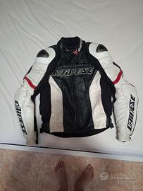 Giacca moto Dainese pelle tg. 46